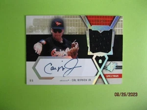 2004 SPX BASEBALL, CAL RIPKEN JR "SWATCH SUPREMACY SIGNATURES" #ED 25/25 - Picture 1 of 9