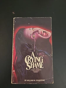 A Crying Shame von William Johnstone (1983, pb) Erstdruck Horrorroman - Bild 1 von 8