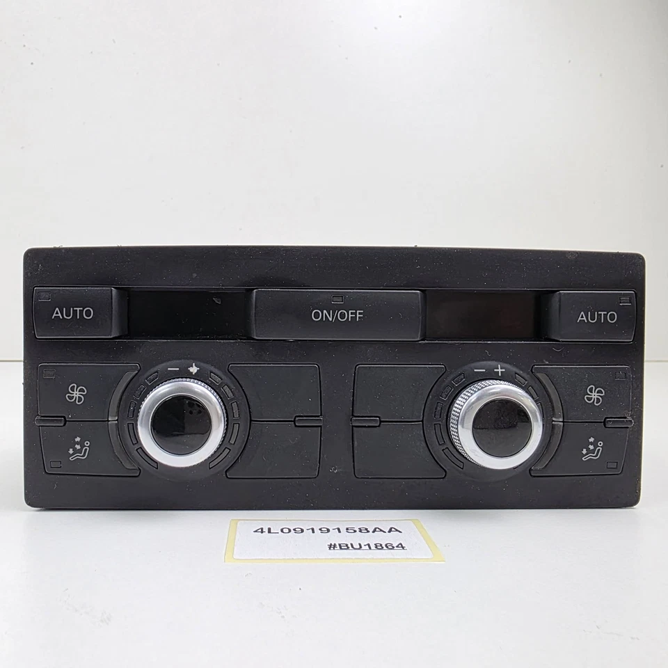 2010-2013 Audi Q7 Rear AC Climate Control Unit 4L0919158AA - Image 1 of 4