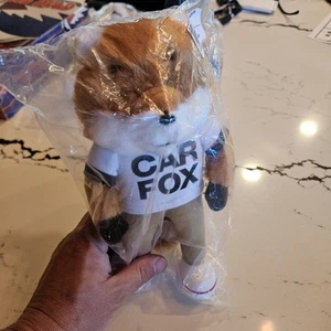 CAR FOX 10” Plush Doll “Show Me The CarFax” New In Bag Sealed Carfax Mascot - Picture 1 of 4
