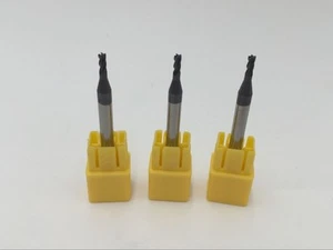 5/64" 2Flutes End Mill Carbide Cutter Drill Bit 2.0*6*50L*4D Coating Dia 2mm #F1 - Bild 1 von 4
