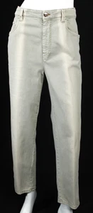 Pantalones de mezclilla blanqueados grises BRUNELLO CUCINELLI 48 - Imagen 1 de 11