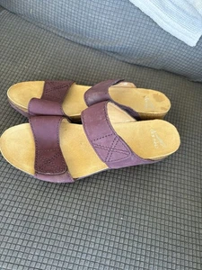 Sandalias sin cordones para mujer Dansko Maddy Millled ciruela nobuck 42 - Imagen 1 de 8