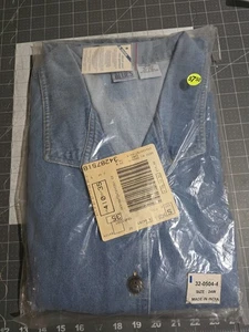 Vintage Main Street Jeansjacke leichter Baumwoll 90er Blazer Gr. 24 W blau - Bild 1 von 11