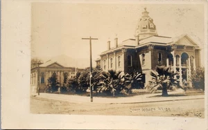 Ukiah Courthouse, California RPPC (1900s) - Picture 1 of 3