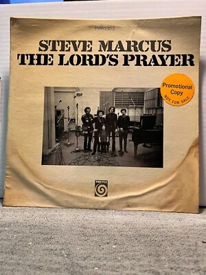A24 Steve Marcus: The Lords Prayer, 1969 Vortex Records 2013 -Jazz Fusion -PROMO - Imagem 1 de 4
