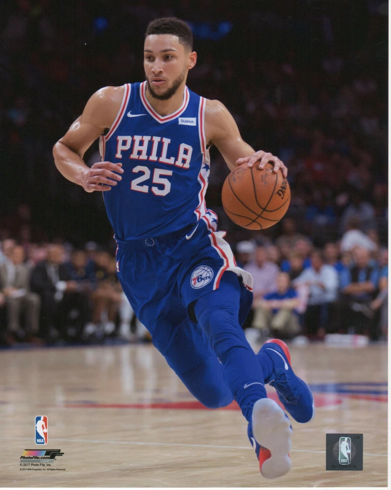 Ben Simmons-Philadelphia 76ers-LICENSED 8x10 Basketball Photo - Image 1 of 1