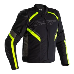 RST Sabre CE Herren Textiljacke - Schwarz / Grau / Flo Yellow. - Bild 1 von 9