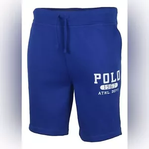 Polo Ralph Lauren Herren 8,5 Zoll Schrittlänge Fleece Shorts royalblau Größe S - Bild 1 von 7