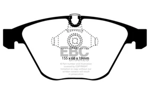 Pastiglie freno anteriori EBC Orangestuff per BMW Serie 7 (E67) 745 (4.4) (2002>05) - Foto 1 di 1