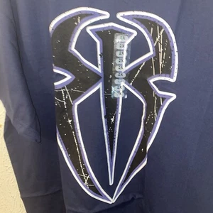 WWE Herren T-Shirt XXL Schwarz Neu Roman Reigns Shield Champion Wrestler Weihnachten - Bild 1 von 6
