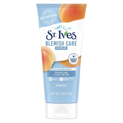 St. Ives Apricot  Scrub Blemish And Blackhead Control 170g - Image 1 of 2