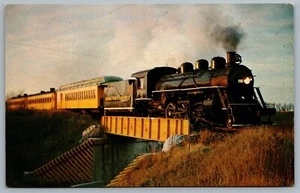 Postcard New York c1970s Livonia Avon & Lakeville Railroad Routes 15 & 20 - Picture 1 of 2