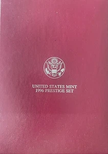 1996-S US UNITED STATES PRESTIGE PROOF COINS SET COMMEMORATIVE COLLECTIBLE - Picture 1 of 9