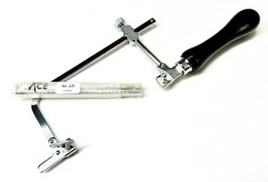 Jewelers Saw Frame & 144 Saw Blades #0 Jewelry Making Set 3" Saw frame 1 Gross - Picture 1 of 8