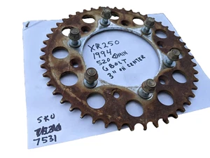 Honda XR250 1994 OEM Rear Sprocket sku 7531 - Picture 1 of 6