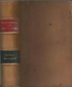 Practical Treatise on the Power to Sell Land Fourth Edition Leather Bound by R.. - Imagen 1 de 1