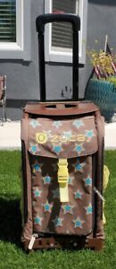 Zuca Sports Insert Bag - Starz Brown - stars With Frame Preowned Great condition