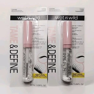 Set di 2 - Wet N Wild Mega Clear Lash Dome & Define Brow mascara trasparente - Foto 1 di 1