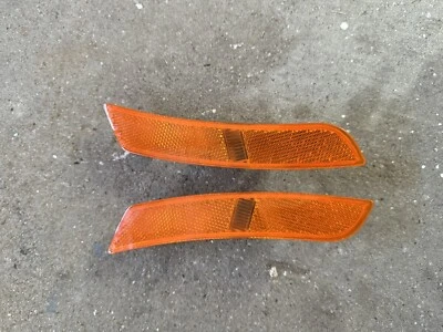 Par de luces de señalización delanteras usadas OEM 2016-2019 Cadillac ATS CTS Foto 1 de 2