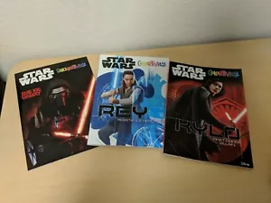 Star Wars Color Activity Sticker Workbooks Lot of 3 - Picture 1 of 1