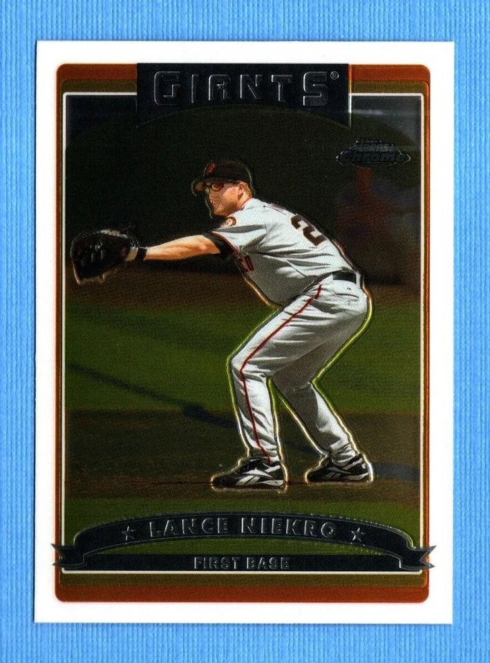 2006 Topps Chrome #219 Lance Niekro San Francisco Giants - Image 1 of 1