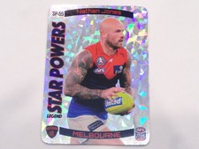 2021 AFL TEAM COACH STAR POWERS SILVER SP-55 NATHAN JONES MELBOURNE