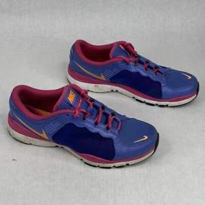 * Nike Damen Flex Trainer 2 511332-586 Blau Laufschuhe Turnschuhe Größe 10 LESEN - Bild 1 von 11