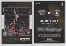 2015-16 Panini NBA Hoops Road to the Finals First Round /2015 Brook Lopez #23