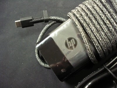 NEW Genuine OEM 65W USB-C AC Adapter Charger for HP Spectre x360 13 14 15 Series - Image 1 of 4