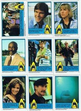 Jaws 3-D 1983 Topps. Single Cards. Check From List. $1 each + Discounts