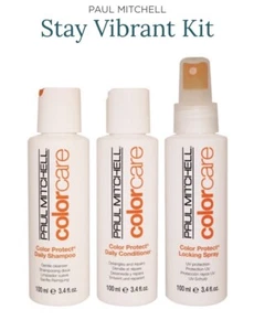 Paul Mitchell STAY VIBRANT Color Care Protect Shampoo/Conditioner/Locking Spray - Picture 1 of 3