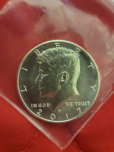 2017 P Kennedy Half Dollar Münze - Stempelglanz - Bild 1 von 2
