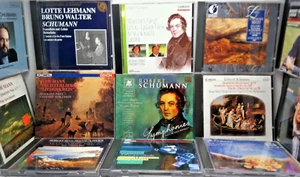 Robert Schumann CD Lot : Leider/ Songs, Piano, Vocal, Rare, Imports - Picture 1 of 21