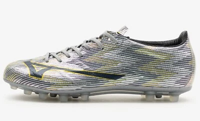 美津浓男式 Alpha α II 日本 AG 防滑鞋银色橄榄球靴 GYM Spike P1GA256104 — 第 1/4 张图片