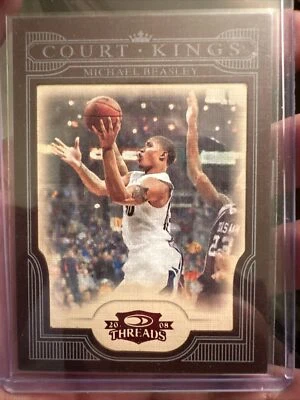 2008 Donruss Threads Court Kings Diamond Kings Red #076/100 - MICHAEL BEASLEY - Image 1 of 3
