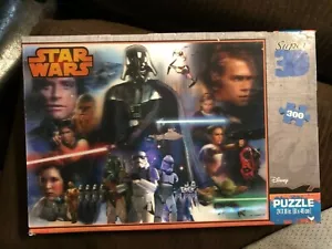 Star Wars Puzzle Disney Super 3D Jigsaw 300 Pieces - Cool 3D Look! Starwars - Picture 1 of 4