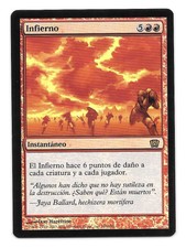 AL Foil Español of 8th Edition Inferno NM MTG