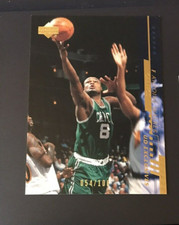 Antoine Walker 2000 Upper Deck UD Exclusives Gold #8 Boston Celtics /100