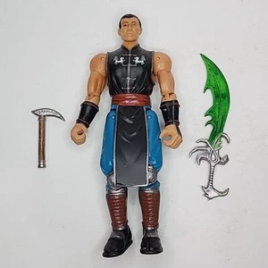 2005 Mortal Kombat Shaolin Monks 6" Kung Lao Figure Jazwares Midway MK - Picture 1 of 3