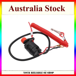 Boat Outboard Engine Motor Kill Stop Switch Safety Tether Lanyard For Yamaha - Picture 1 of 7