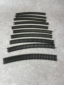 Yugoslavia Curved Track R18 30 Degrees Brass Track  Lot 001 - Picture 1 of 12