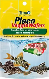 Tetra Pleco Veggie Wafers Fish Food, Complete Food for 42 g (Pack of 1) - Picture 1 of 2