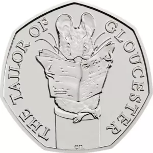 2018 UK 50p Coin Collectable The Tale Of Gloucester Beatrix Potter Fifty Pence - Picture 1 of 1