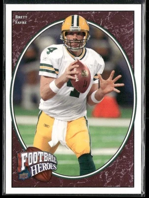 2008 Upper Deck Heroes Brett Favre #6 Green Bay Packers - Image 1 of 2