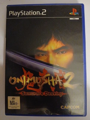 Onimusha 2 Samurai's Destiny Sony PlayStation PS2 Game PAL Complete Manual - Image 1 of 4