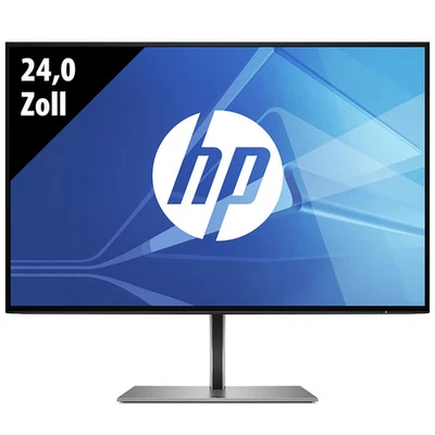 HP Z24n G3 24 Zoll Monitor 1920x1200 WUXGA IPS 5ms Schwarz Bildschirm - Bild 1 von 2