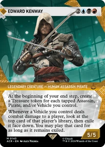 MTG Edward Kenway Borderless - ACR 0143 - - Picture 1 of 1