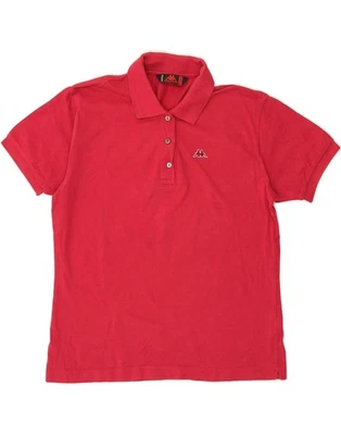 Camisa Polo KAPPA Mujer UK 20 2XL Algodón Rosa DA04 Foto 1 de 4