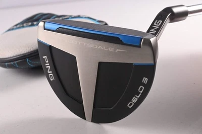 Ping Scottsdale 2025 OSLO 3 Putter / Black Dot / 34 Inch - Image 1 of 4